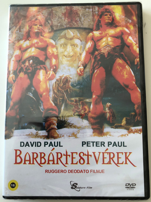 The Barbarians DVD 1987 Barbártestvérek / Directed by Ruggero Deodato / Starring: Peter Paul, David Paul (5999884099130)