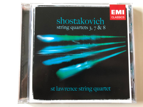 Shostakovich - String Quartets 3, 7 & 8 / St Lawrence String Quartet Audio CD 2006 Stereo / 3 59956 2