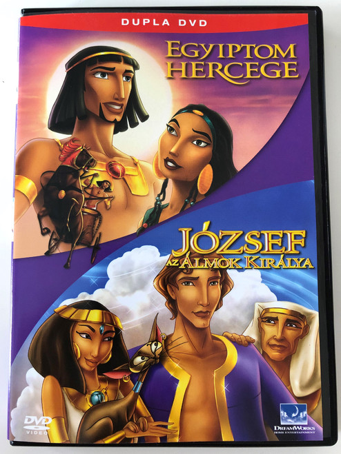 The Prince of Egypt 1998 / Joseph - King of Dreams 2DVD 2000 / Egyiptom Hercege - József az álmok királya / Directed by Brenda Chapman, Steve Hickner, Simon Wells / (5050583009483)