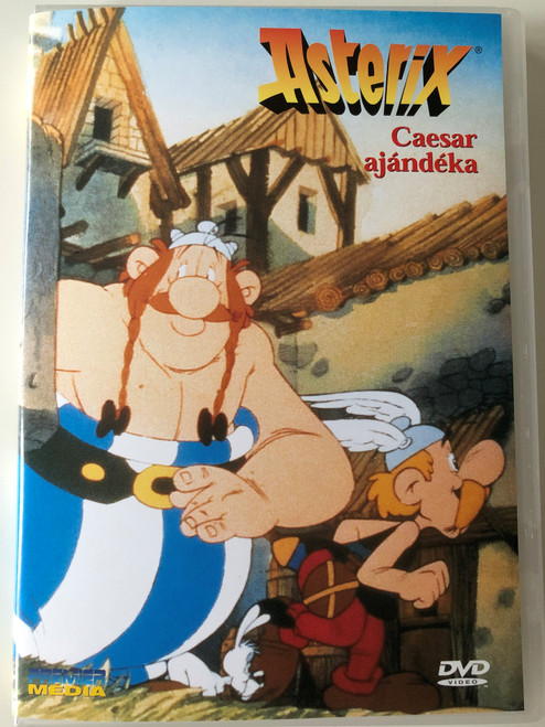  Asterix - Cézár ajándéka - Astérix et la surprise de César DVD 1985 Asterix Versus Caesar / Directed by Paul & Gaetan Brizzi / Starring: Roger Carel, Pierre Tornade, Billy Kearns, Pierre Mondy (5998282102664)