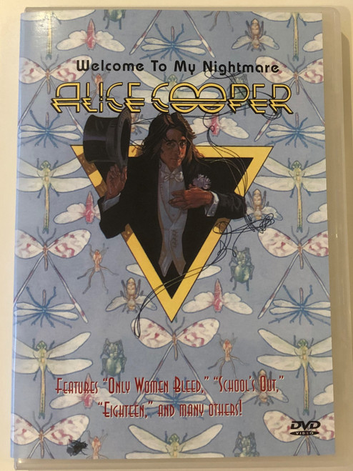 Alice Cooper - Welcome to my nightmare DVD / Features Only Women Bleed, School's out, Eighteen and many others! / Eagle vision (4012050412883)