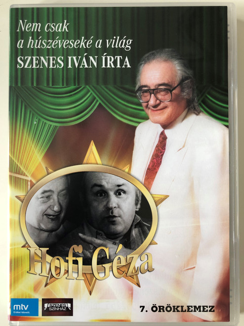 Nem csak a húszéveseké a világ DVD 7. Öröklemez / Directed by Kalmár Tibor / Írta Szenes Iván / Starring: Szenes Iván, Hofi Géza / Hungarian Veteran Performers (5999546019650)