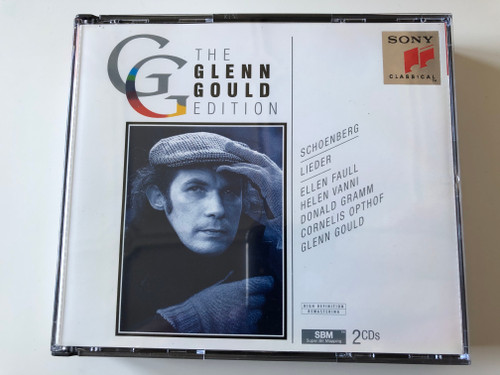 The Glenn Gould Edition / Schoenberg: Lieder - Ellen Faull, Helen Vanni, Donald Gramm, Cornelius Opthof, Glenn Gould ‎/ Sony Classical ‎2x Audio CD 1995 / SM2K 52667