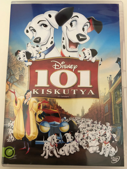 101 Dalmatians - 101 Kiskutya DVD 1961 / Disney / Directed by Wolfgang Reitherman, Hamilton Luske, Clyde Geronimi / Starring: Rod Taylor, Cate Bauer, Betty Lou Gerson, Ben Wright, Lisa Davis (5996255737806.)