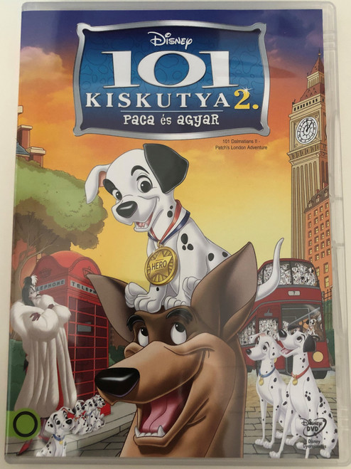101 Dalmatians II: Patch's London Adventure DVD 101 Kiskutya 2. / Directed by Jim Kammerud, Brian Smith / Starring: Bobby Lockwood, Barry Bostwick , Samuel West, Kath Soucie (5996255737813)