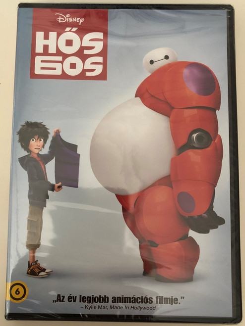 Big Hero 6 DVD 2014 Hős 6os / Directed by Don Hall, Chris Williams / Starring: Ryan Potter, Scott Adsit, Daniel Henney, T.J. Miller, Jamie Chung, Damon Wayans Jr., Genesis Rodriguez, James Cromwell, Maya Rudolph, Alan Tudyk (5996514020403)