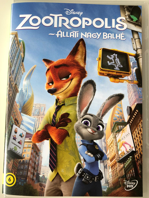 Zootopia DVD 2016 Zootropolis - Állati nagy balhé / Directed by / Starring: Ginnifer Goodwin, Jason Bateman, Idris Elba, Jenny Slate (5996514024067)