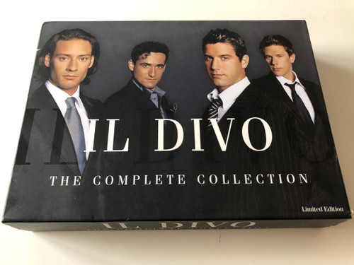 ll Divo - The Complete Collection 5 Disc Set / Limited edition 2x DVD + 3 CD / Ancora, Siempre, Encore, Live At the Greek Theatre / Syco Music - Sony BMG (0886970694322)