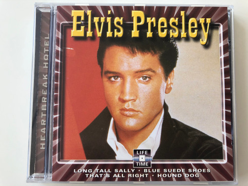 Elvis Presley ‎– Heartbreak Hotel / Long Tall Sally, Blue Suede Shoes, That's All Right, Hound Dog / Life Time Audio CD / LT 5019