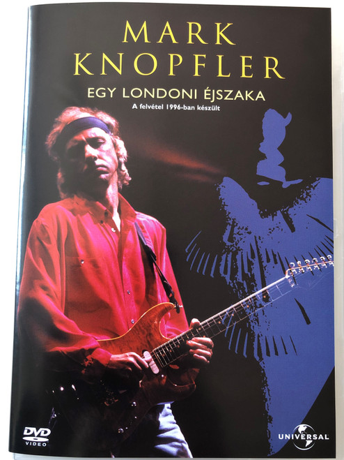 Mark Knopfler - Egy londoni Éjszaka DVD 1996 A Night in London 1996 LIVE Album / Darling Pretty, Imelda, Golden Heart, Brothers in Arms / A felvétel 1996-ban készült / Universal Music (5050582102239)