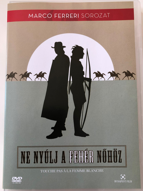 Touche pas á la femme blanche DVD 1974 Ne Nyúlj a fehér nőhöz (Don't Touch the White Woman!) / Directed by Marco Ferreri / Starring: Marcello Mastroianni, Catherine Deneuve, Darry Cowl, Alain Cuny, Ugo Tognazzi (5999544252462)