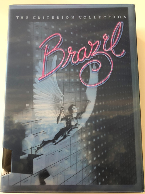 Brazil - The Criterion Collection DVD SET 1985 - 3 discs / Directed by Terry Gilliam / Starring: Jonathan Pryce, Robert de Niro, Katherine HelmondDisc 1 - The Movie, Disc 2 The Production Notebook, Disc 3 Brazil: Love Conquers All