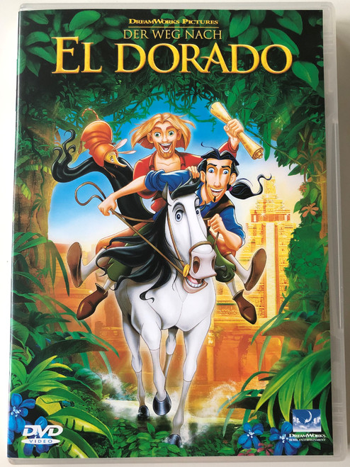 The Road to El Dorado DVD 2000 Der Weg Nach Eldorado / Directed by Don Paul, Eric "Bibo" Bergeron / Starring: Kevin Kline, Kenneth Branagh, Rosie Perez, Armand Assante (0678149092493)