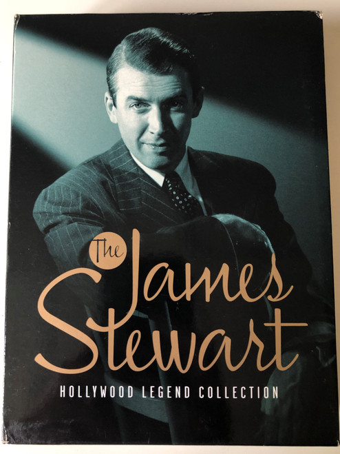 The James Stewart DVD Hollywood Legend Collection 5 DISC SET / Classic Films: Vertigo, Rear Window, Harvey, Winchester '73, Destry Rides Again / Universal (025192558627)
