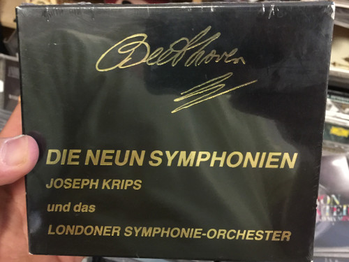 Beethoven ‎– Die Neun Symphonien / Joseph Krips Und Das Londoner Symphonie-Orchester / 6x Audio CD Stereo / 4002587749019
