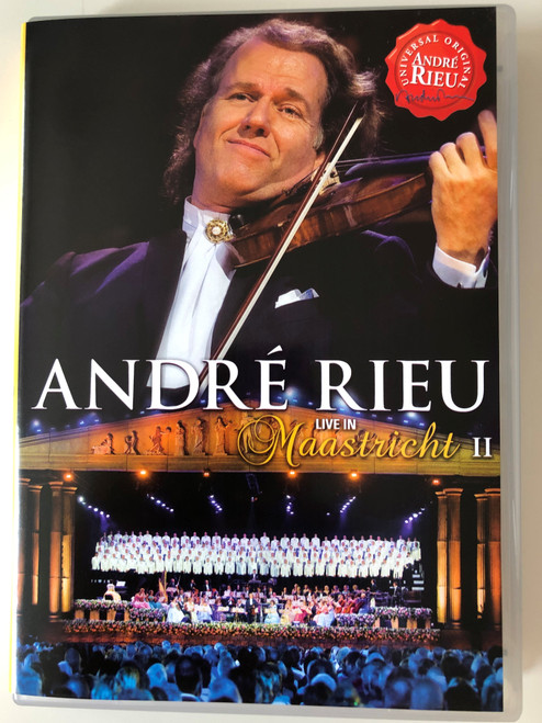 André Rieu DVD 2008 Live in Maastricht II / Directed by Pit Weyrich / 76 trombones, Nessun dorma, Il Silenzio, Twelve robbers (602517905733)