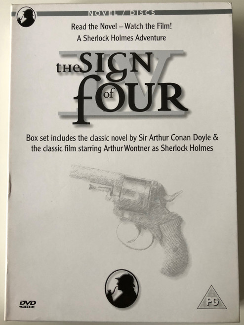 The Sign of Four Book & DVD BOX SET 1932 / Read the Novel - Watch the Film - A Sherlock Holmes Adventure / Written by Sir Arthur Conan Doyle / Directed by Graham Cutts / Starring: Arthur Wontner (5060036891695)