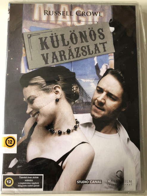 Rough Magic DVD 1995 Különös varázslat / Directed by Clare Peploe / Starring: Bridget Fonda, Russell Crowe, Jim Broadbent, D. W. Moffett (5999554700564)