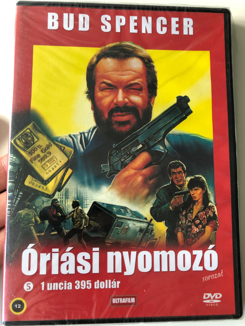 Big Man: $ 395 an Ounce DVD 1988 Óriási Nyomozó: 1 uncia 395 dollár / Directed by Steno / Starring Bud Spencer / Az eredeti Bujtor István-Szinkronnal! (5999882817439)