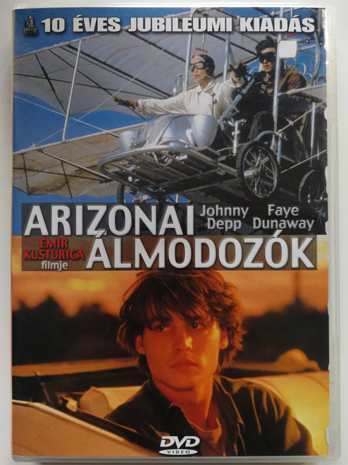 Arizona Dream DVD 1993 Arizonai álmodozók / Directed by Emir Kusturica / Starring: Johnny Depp, Jerry Lewis, Faye Dunaway, Lili Taylor (5999544560031)