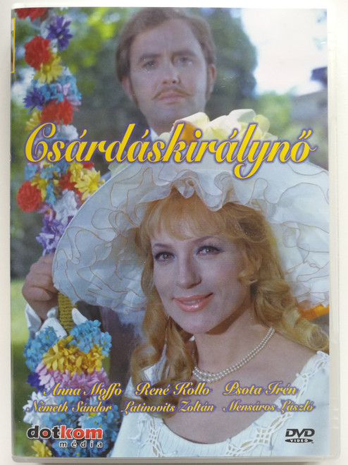 Csárdáskirálynő - Die Csárdásfürstin DVD 1971 (The Csárdás Princess) / Directed by Szinetár Miklós / Starring: Anna Moffo, René Kollo, Psota Irén, Németh Sándor, Latinovits Zoltán, Mensáros László (5996051436385.)