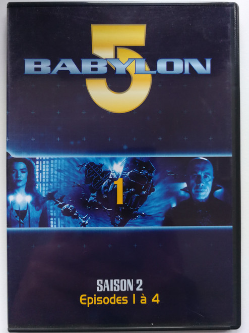 Babylon 5 DVD 1 Season 2 / French Release - Episodes 1-4 / Saison 2 - Episodes 1 á 4 / Created by J. Michael Straczynski / Starring: Bruce Boxleitner, Michael O'Hare, Claudia Christian, Jerry Doyle (7321950241620)