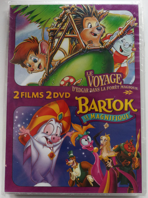 Once Upon a Forest & Bartok the Magnificent 2DVD Le Voyage D'Edgar Dans la Foret Magique & Bartok le magnifique / Directed by Charles Grosvenor, Don Bluth & Gary Goldman / 2 films 2 DVD (3344428025137)