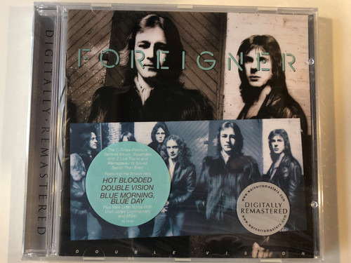 Foreigner ‎– Double Vision / Featuring the Smash Hits: Hot Blooded, Double Vision, Blue Morning,Blue Day,... / Atlantic Audio CD 2002 / 08122-78187-22