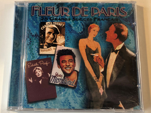 Fleur De Paris - 25 Grands Succes Francais / Prism Leisure ‎Audio CD 2001 / PLATCD 657