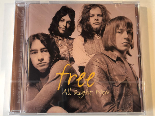 Free ‎– All Right Now / Spectrum Music Audio CD 1999 / 544 167-2