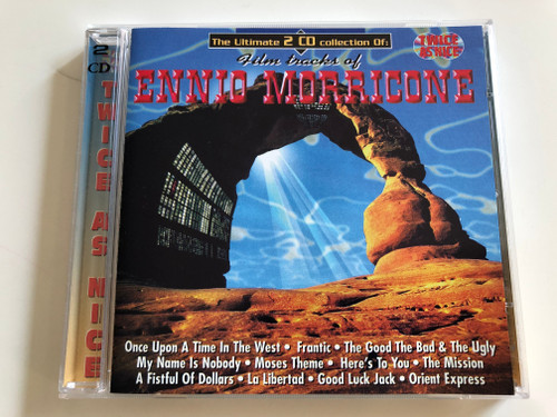 Film Tracks Of Ennio Morricone / Ones Upon A Time In The West, Frantic, The Good The Bad & The Ugly, My Name Is Nobody, Moses Theme, Here's To You, The Mission, A Fistful Of Doilars / Digimode Entertainment Ltd. ‎2x Audio CD 1997 / CD 88001