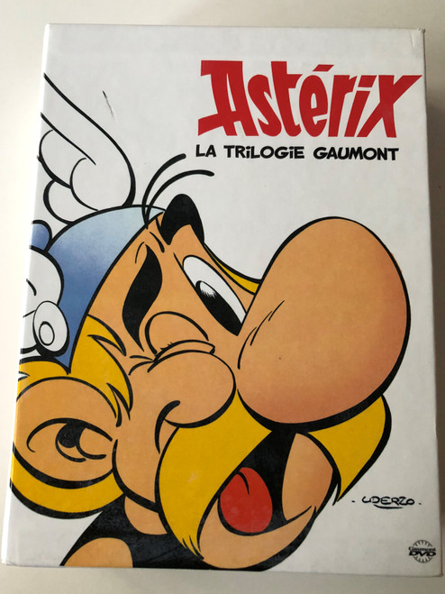 Astérix - La Trilogie Gaumont DVD SET 2005 4 X DVD Asterix et la Surprise de Cesar, Asterix Chez Les Bretons, Le coup du Menhir, Le forum des bonus / French Collector's edition (3333290002681)