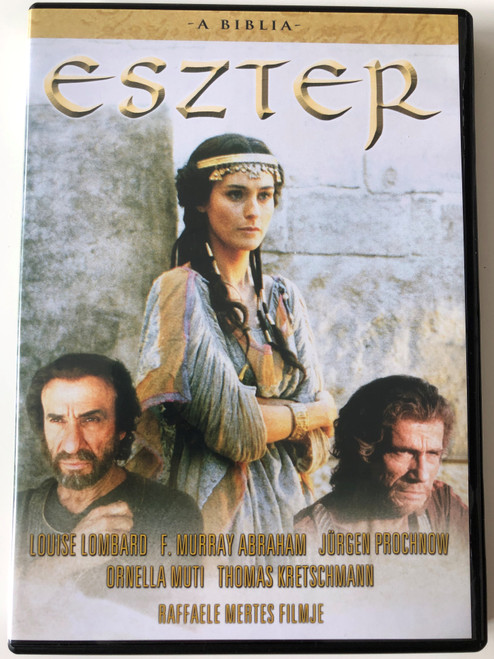 The Bible: Esther DVD 1999 A Biblia: Eszter / Directed by Raffaele Mertes / Starring: Louise Lombard, F. Murray Abraham, Jürgen Prochnow, Thomas Kretschmann (5999546332469)