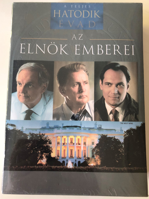 The West Wing Complete Season 6 - 6x DVD SET 1999 Az elnök emberei - A teljes hatodik évad / Created by Aaron Sorkin / Producers: John Wells, Alex Graves, Christopher Misiano / Starring: Alan Alda, Stockard Channing, Martin Sheen (5996514001402)