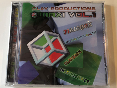 Clay Productions Maxi Vol. 1 / Italobox, Energy Voice, Clayback, Discoservice ‎/ Retro Media Kft Audio CD 2014 / RMCD900