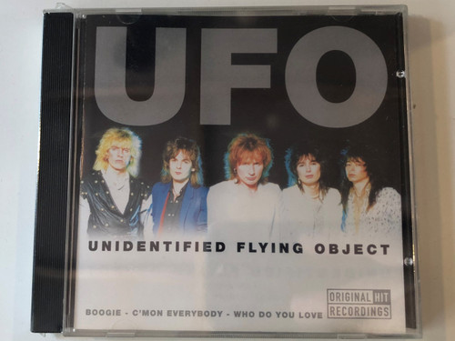 UFO ‎– Unidentified Flying Object / Boogie, C'mon Everybody, Who Do You Love / Original Hit Recordings / Wise Buy ‎Audio CD 1998 / WB 885952