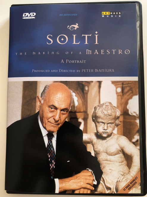 Solti - The making of a maestro DVD A portrait / Directed by Peter Maniura / ArtHaus Musik - Sir Georg Solt, one of the greatest conductors (4006680102382)