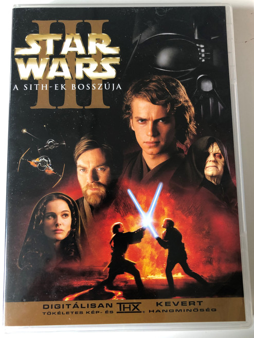 Star Wars Episode III - Revenge of the Sith 2xDVD 2005 Star Wars III - A Sith-ek bosszúja / Directed by George Lucas / Starring: Ewan McGregor, Natalie Portman, Hayden Christensen (RevengeOfTheSithDVD)