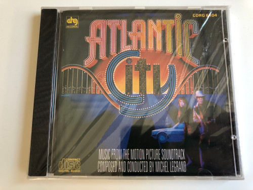 Atlantic City / Music from the Motion Picture Soundtrack / Composed by Michel Legrand ‎/ DRG Records ‎Audio CD / CDRG 6104