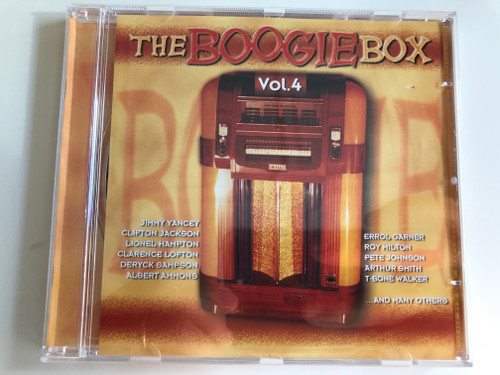 The Boogie Box Vol. 4 / Jimmy Yancey, Clifton Jackson, Lionel Hampton, Clarence Lofton, Deryck Sampson, Albert Ammons, Errol Garner, Roy Milton, Pete Johnson, Arthur Smith, T-Bone Walker, and many more / Tim Cz ‎Audio CD 2001 / 205539-202