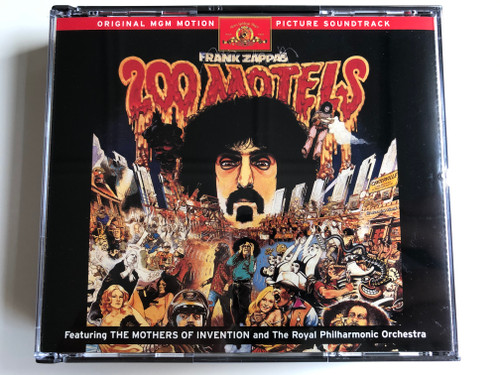 Frank Zappa ‎– 200 Motels / Original MGM Motion Picture Soundtrack / Featuring The Mothers Of Invention and The Royal Philharmonic Orchestra / Rykodisc 2x Audio CD 1997 / RCD 10513/14