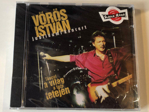 Vörös István ‎– Jubileumi Koncert - Táncol A Világ A Feje Tetején/ VIP Multirecords Audio CD / 5999881127010