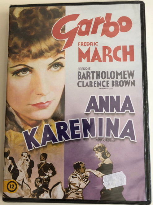 Anna Karenina DVD 1935 / Directed by Clarence Brown / Starring: Greta Garbo, Fredric March, Freddie Bartholomew / B&W Metro-Goldwyn-Mayer classic (5996514012088)