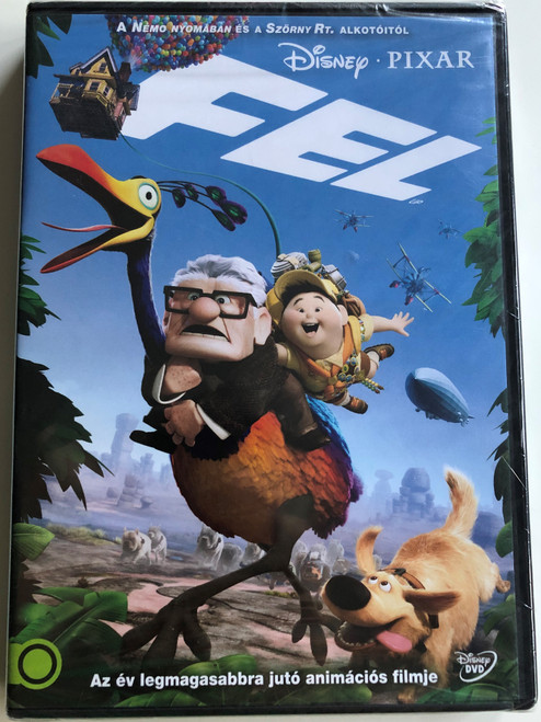 Up DVD 2009 Fel / Directed by Pete Docter / Starring: Ed Asner, Christopher Plummer, Jordan Nagai (5996514013566)