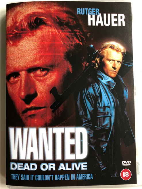 Wanted Dead or Alive DVD 1986 / Directed by Gary Sherman / Starring: Rutger Hauer, Gene Simmons, Robert Guillaume (5014138286828)