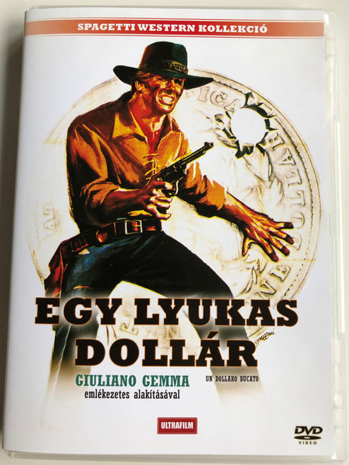 Un dollaro Bucato DVD 1965 Egy lyukas dollár (Blood for a Silver Dollar) / Directed by Giorgio Ferroni / Starring: Giuliano Gemma Spagetti Western kollekció (5999882817866)