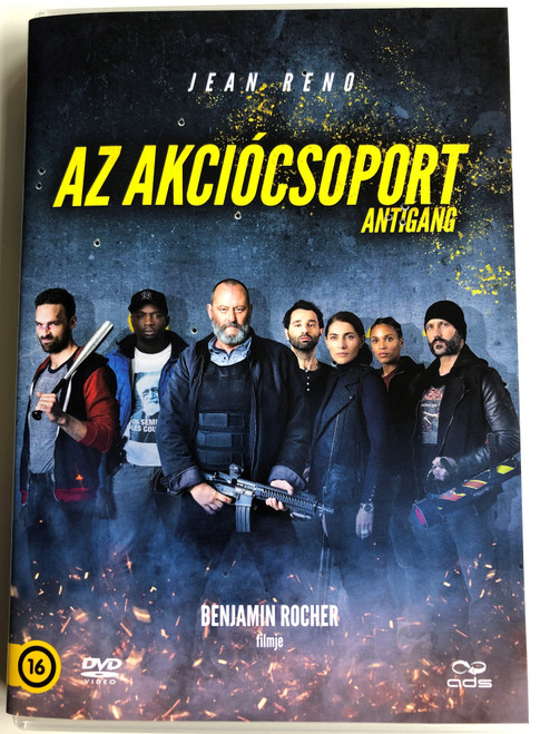 Antigang DVD 2015 Az akciócsoport (The Squad) / Directed by Benjamin Rocher / Starring: Jean Reno, Caterina Murino, Alban Lenoir (5996471002221)