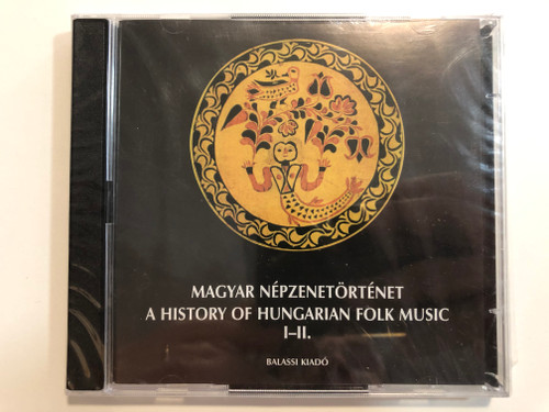 Magyar Népzenetörténet CD by Paksa Katalin / Balassi Kiadó / A history of Hungarian Folk Music I-II. CD (9789635067282)