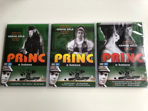 Princ a katona - Classic Hungarian TV Series DVD SET 1966 Volumes 1-3. / Directed by Fejér Tamás / Starring: Ernyey Béla, Zenthe Ferenc, Dávid Kiss Ferenc, Madaras József / 13 episodes / 3 DVDs (PrincAKatona-DVDset)