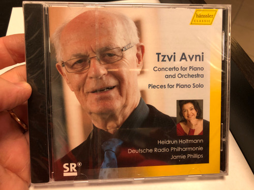 Tzvi Avni - Concerto For Piano and Orchestra, Pieces for Piano Solo / Heidrun Holtmann, Deutche Radio Philharmonie, Jamie Phillips / Hanssler Classic Audio CD 2020 / HC20040